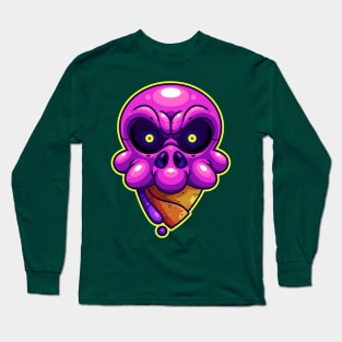 Evil Ice Cream Long Sleeve T-Shirt